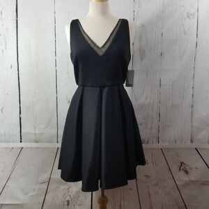 KALANI HILLIKER for Alyce V-Neck Dress w/Pockets